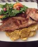 Pescado Frito estilo Dominicano
