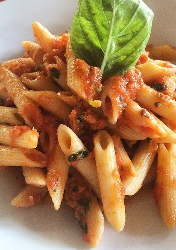 Una foto de Pasta al pomodoro 