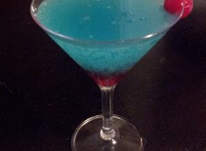 Una foto de Cocktail Blue Devil