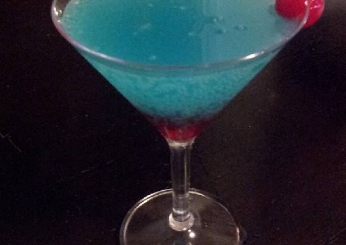 Cocktail Blue Devil Receta de Chef Diosa- Cookpad