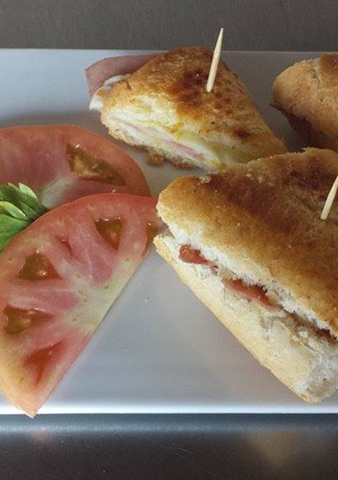 Una foto de Sándwich cubano