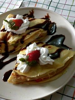 Una foto de Crepes caseros
