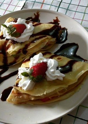 Una foto de Crepes caseros