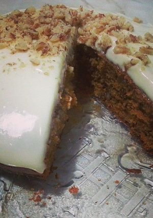 A picture of Carrot Cake.