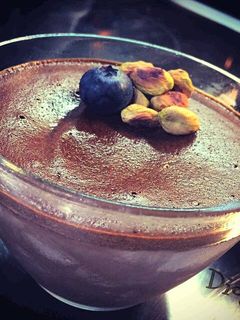 Una foto de Mousse de chocolate para diabéticos