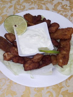 Una foto de Dedos de pollo