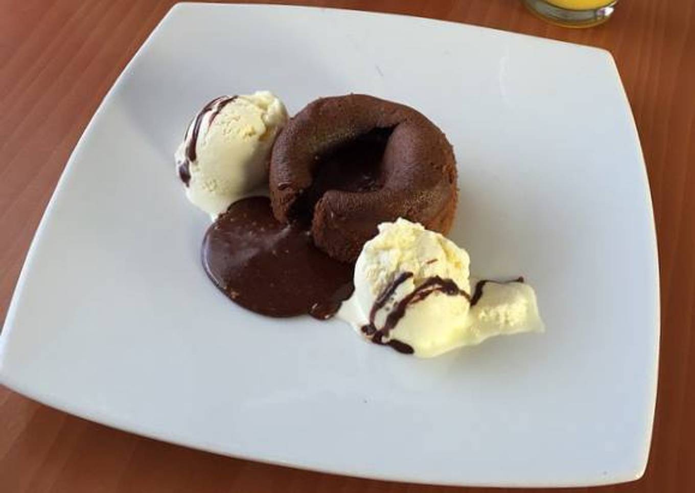 chocolate souffle