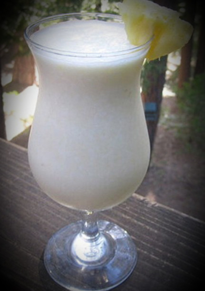 Una foto de Piña colada sin alcohol 