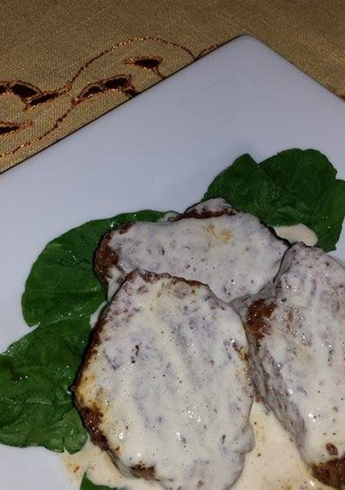 Una foto de Filete de ternera en salsa