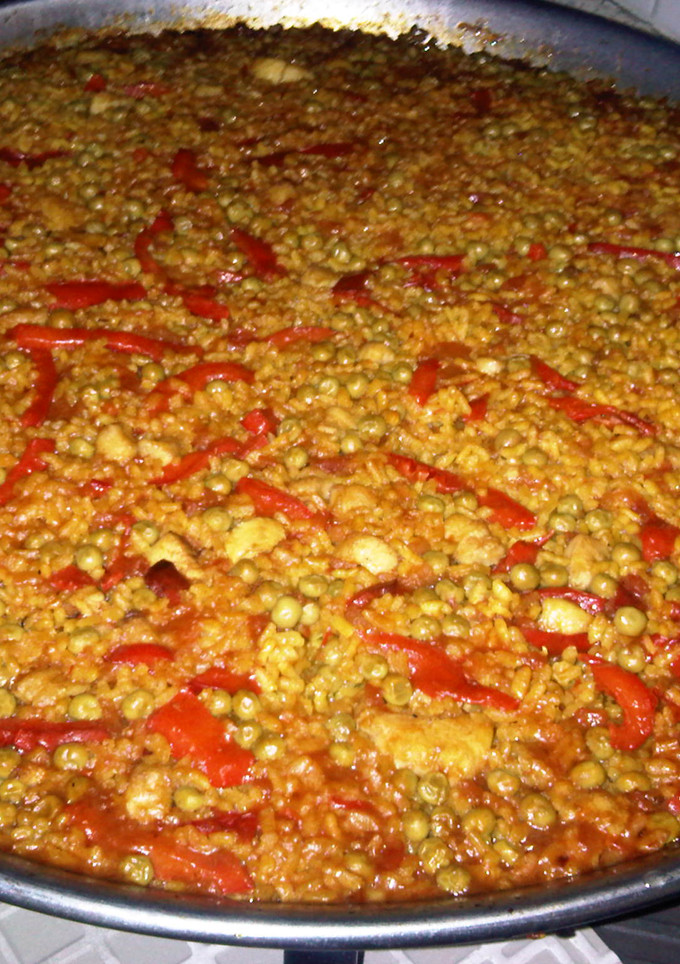 Una foto de Arroz a banda