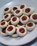 Galletas con mermelada de guayaba