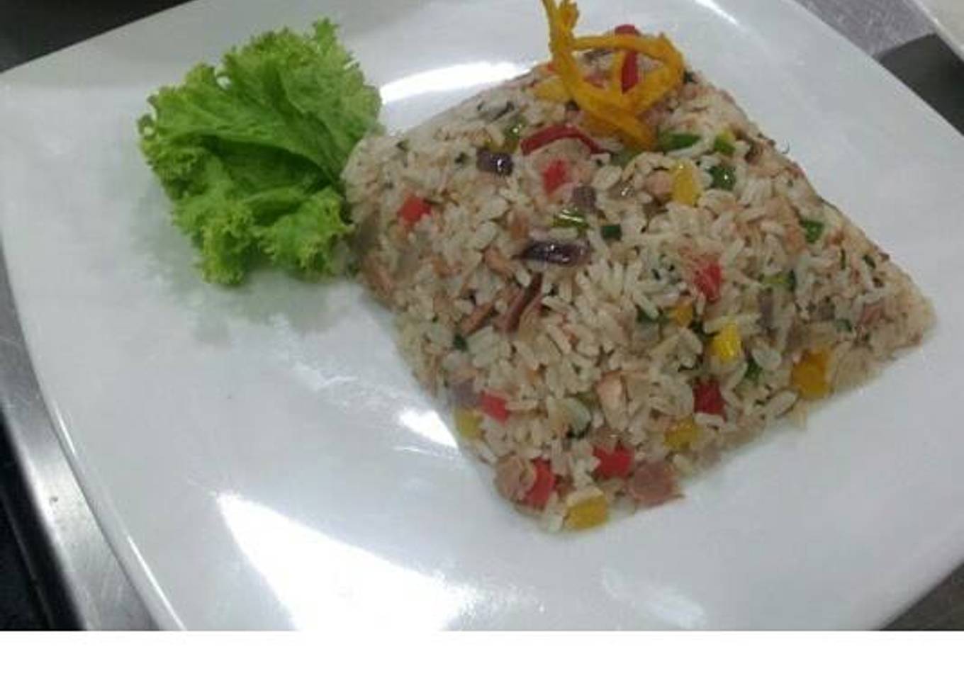 Ensalada de Arroz con Atún