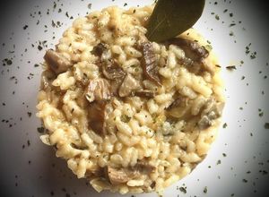 Una foto de Risotto de setas