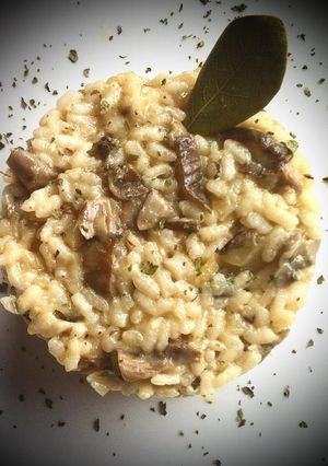 Una foto de Risotto de setas