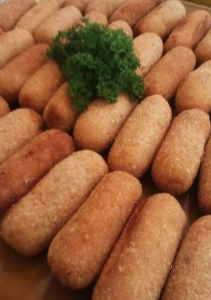 Una foto de Croquetas de jamón serrano 
