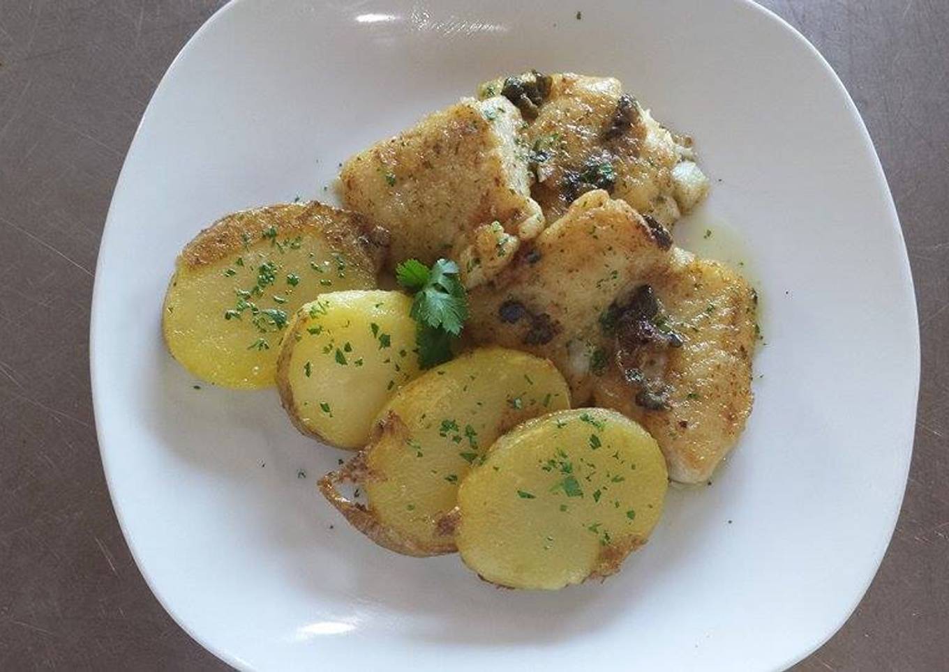 Pescado a la Meuniére