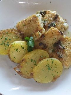 Una foto de Pescado a la Meuniére