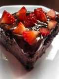 Bizcocho de chocolate intenso