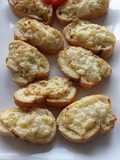  Montaditos de puerro gratinado