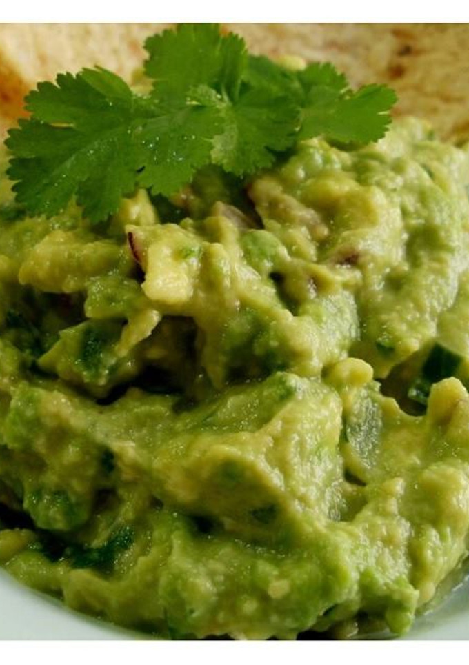 Una foto de Guacamole clásico Mexicano