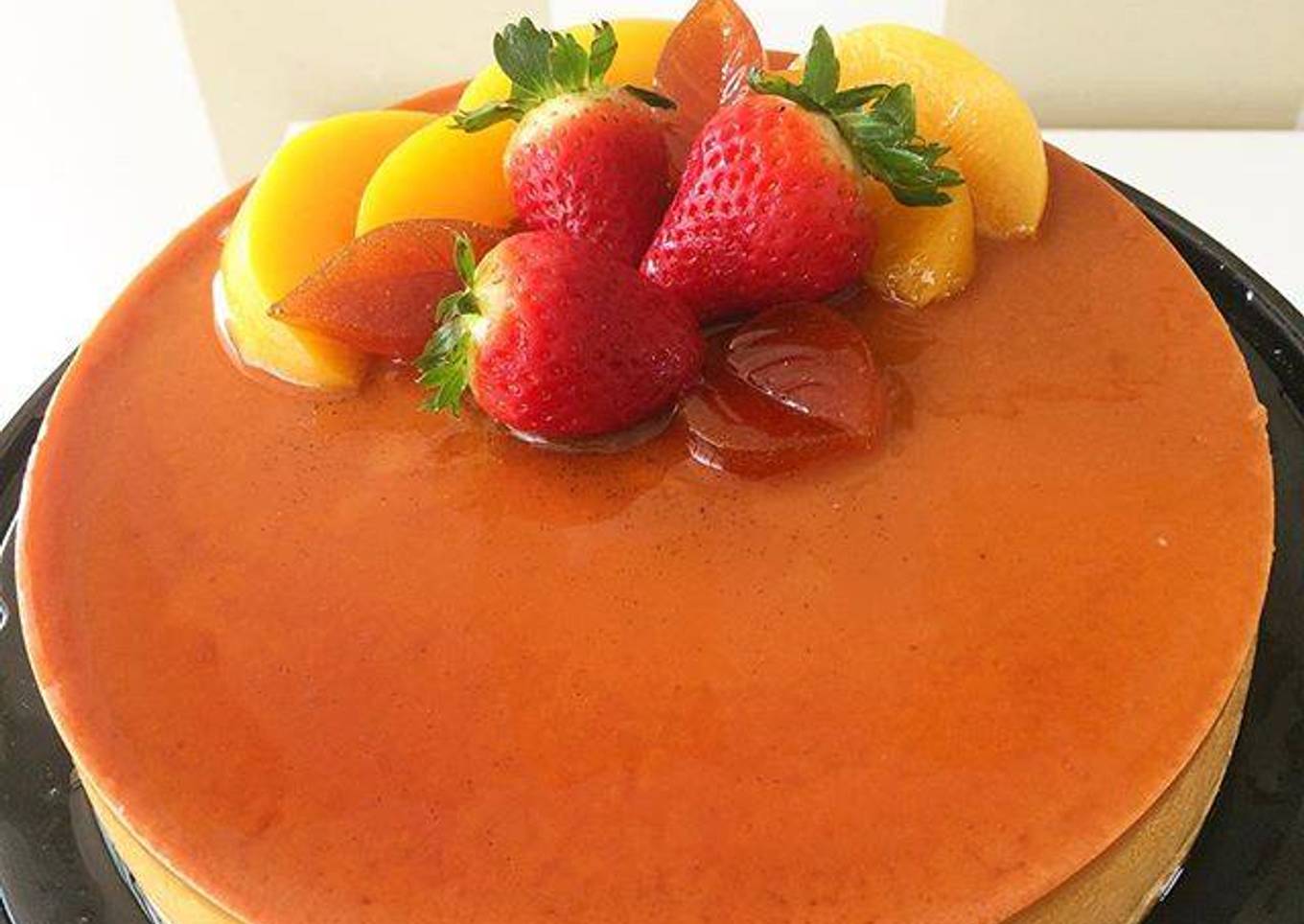Flan de Mandarina