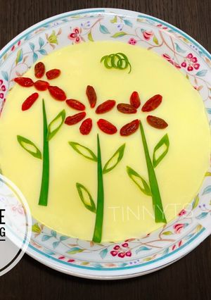Foto resep Steam telur bunga