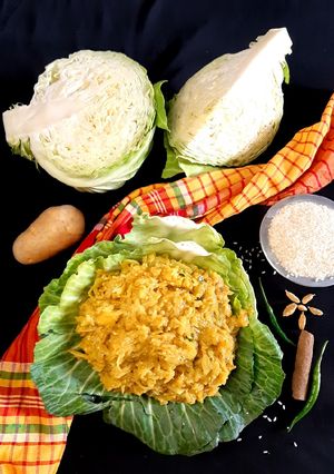 চাল বাঁধাকপি রেসিপির প্রধান ছবি