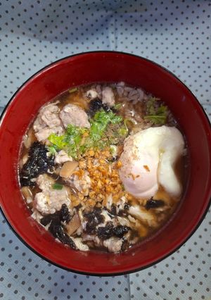 รูปของ ข้าวต้มหมูใส่ไข่