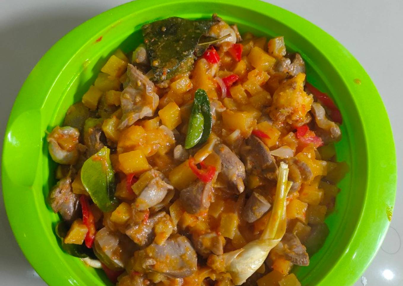 32. Sambel goreng kentang ati ampela