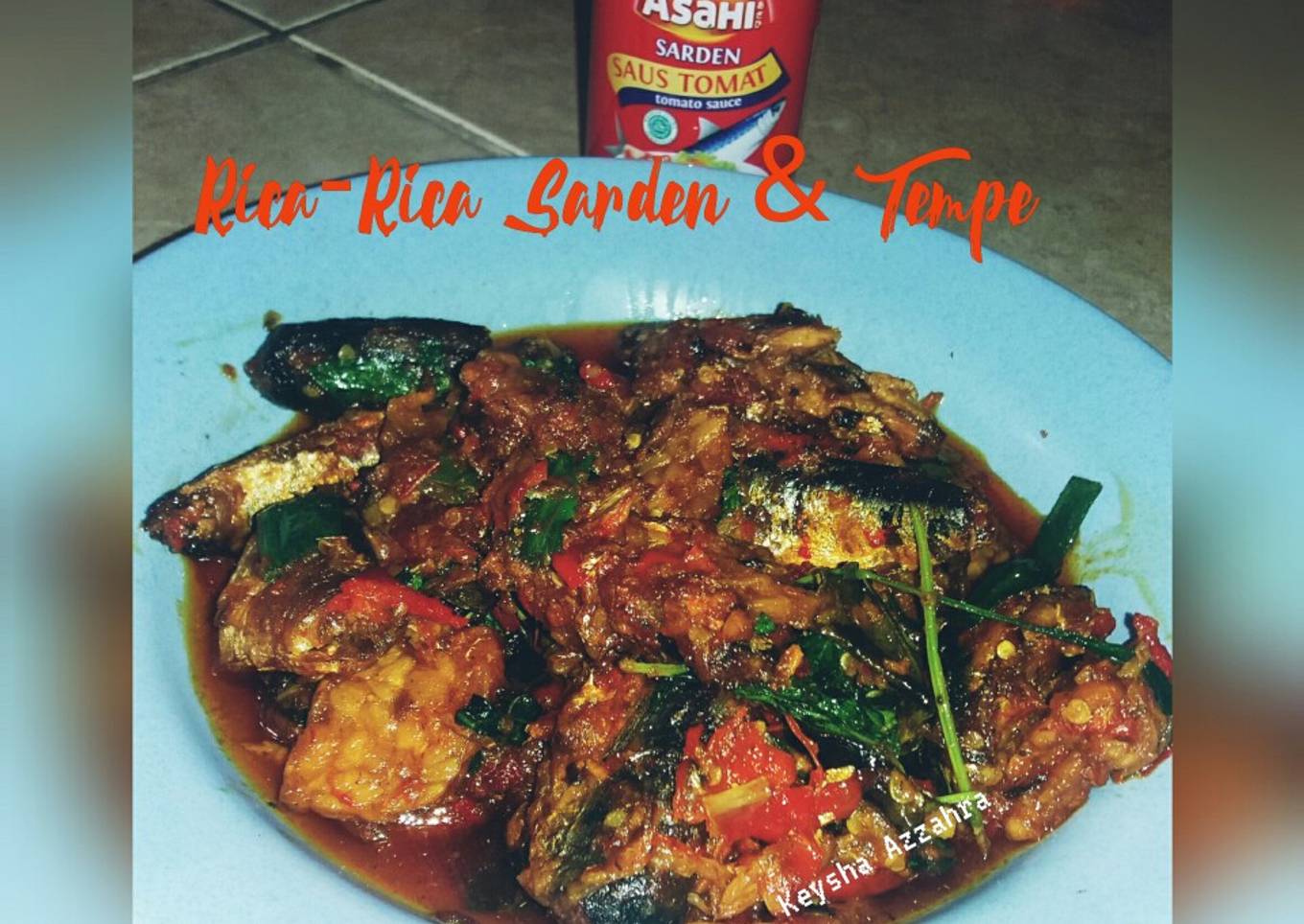 Rica-Rica Sarden & Tempe
