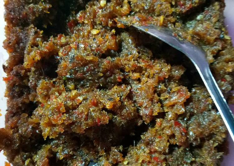 Cara Gampang Menyiapkan Sambal ikan roa 🐟🐟 Anti Gagal