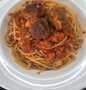 Wajib coba! Resep bikin Spaghetti meatball with homemade bolognese sauce yang enak