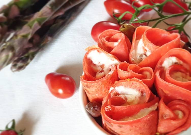 Rose di crespelle ❤