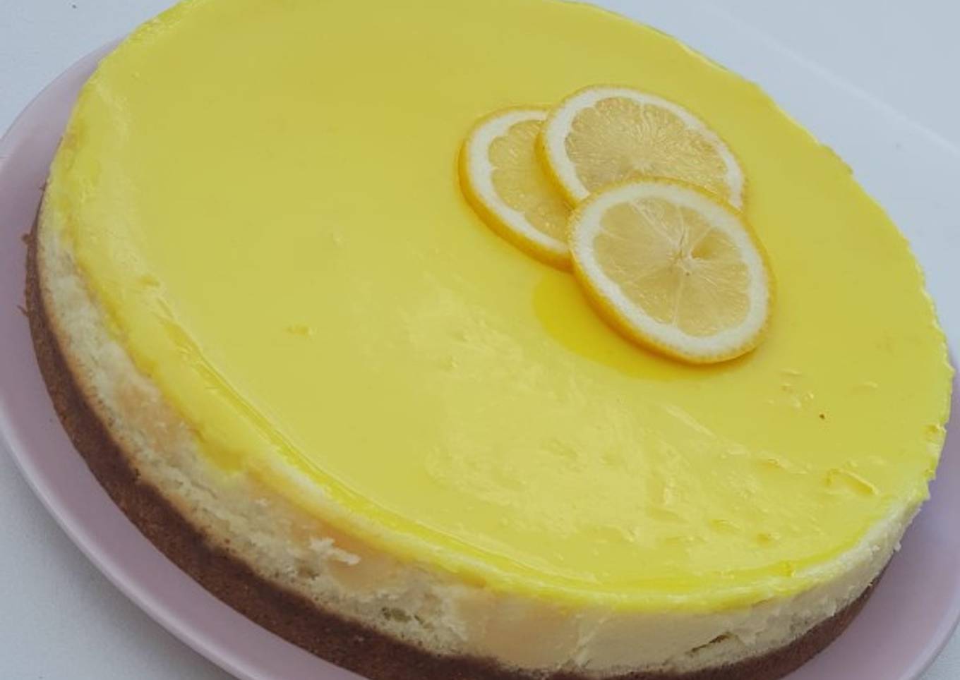 Cheesecake au citron