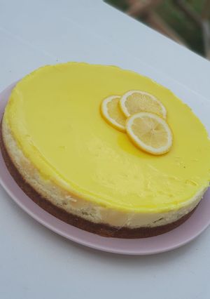 Une photo de Cheesecake au citron