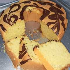 รูปของ MARMER CAKE / BOLU MARMER METODE ALL IN ONE