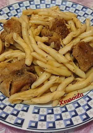 Φωτογραφία της συνταγής 6️⃣ Σκιουφιχτά με λεμονάτο χοιρινό