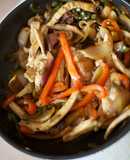 Relleno de pollo para fajitas