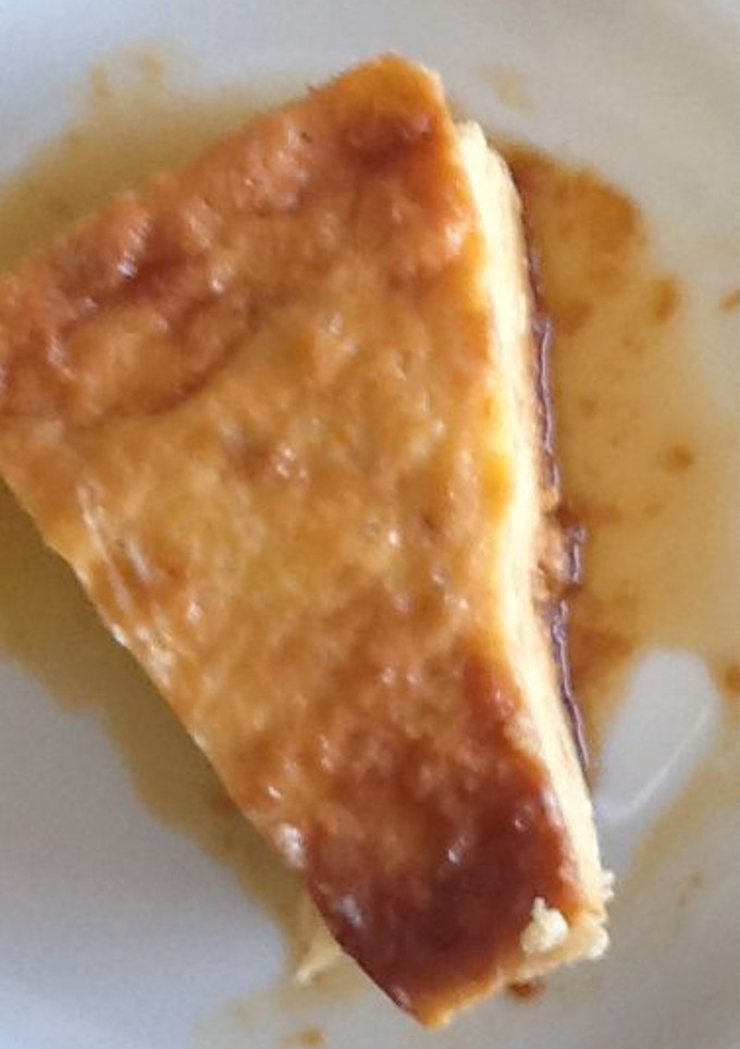 Una foto de Budín de pan a baño maría