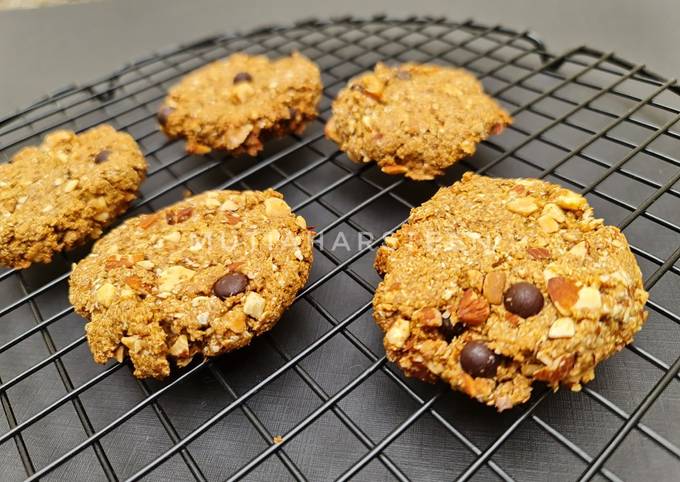 Cookies oatmeal tanpa tepung