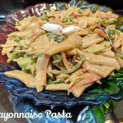 A picture of Mayo Pasta.
