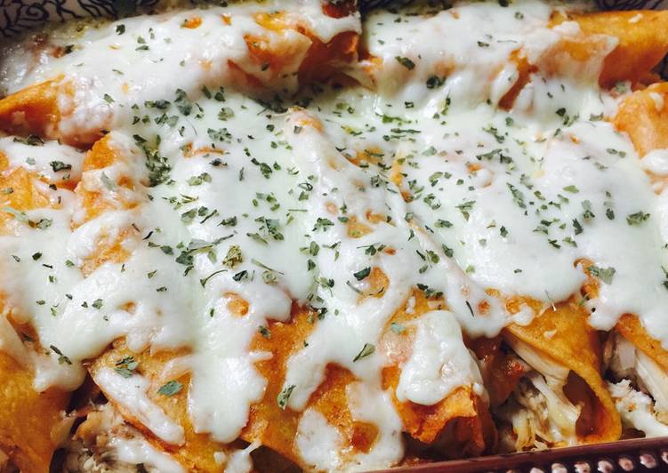 Steps to Prepare Ultimate Chicken Enchiladas