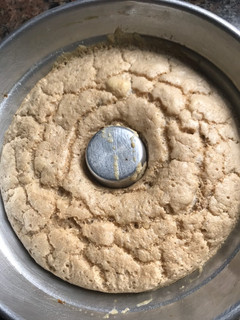 Una foto de Budín de coco y nuez sin tacc y sin azúcar light