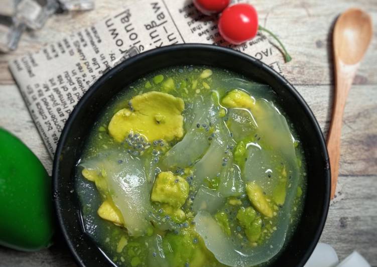 Bumbu Alpukat Jelly Lidah Buaya | Cara Membuat Alpukat Jelly Lidah Buaya Yang Bikin Ngiler