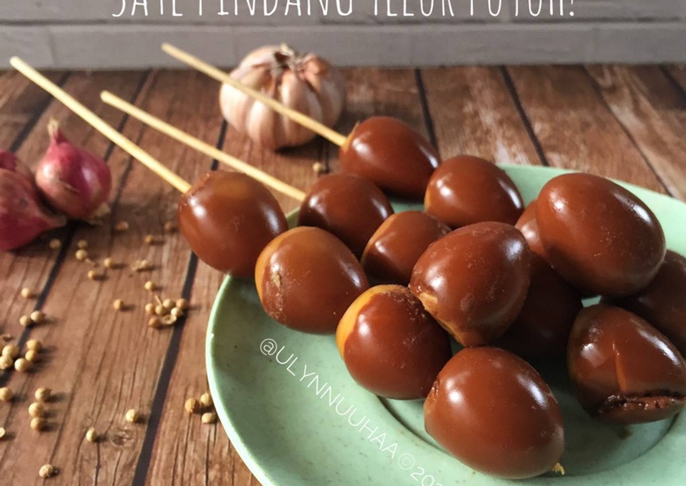 Sate Pindang Telur Puyuh!