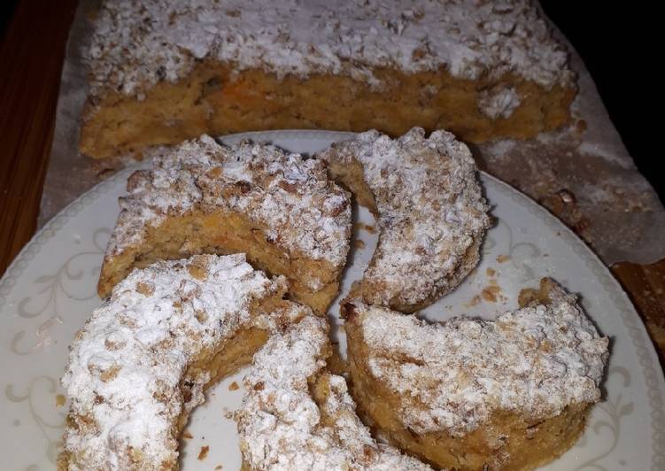 Pastel de calabaza vegano muy fácil