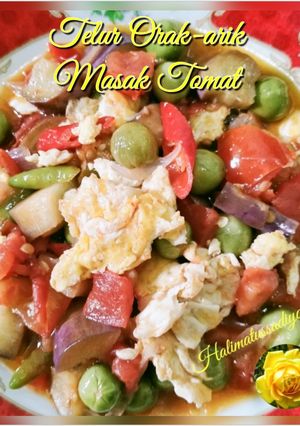 Foto resep Telur Orak-arik Masak Tomat