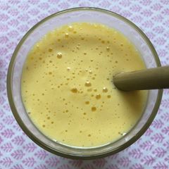A picture of Fennel mango milk.