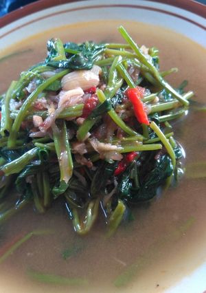 Foto resep Oseng Kangkung Terasi