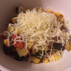 A picture of Zucchini salad.